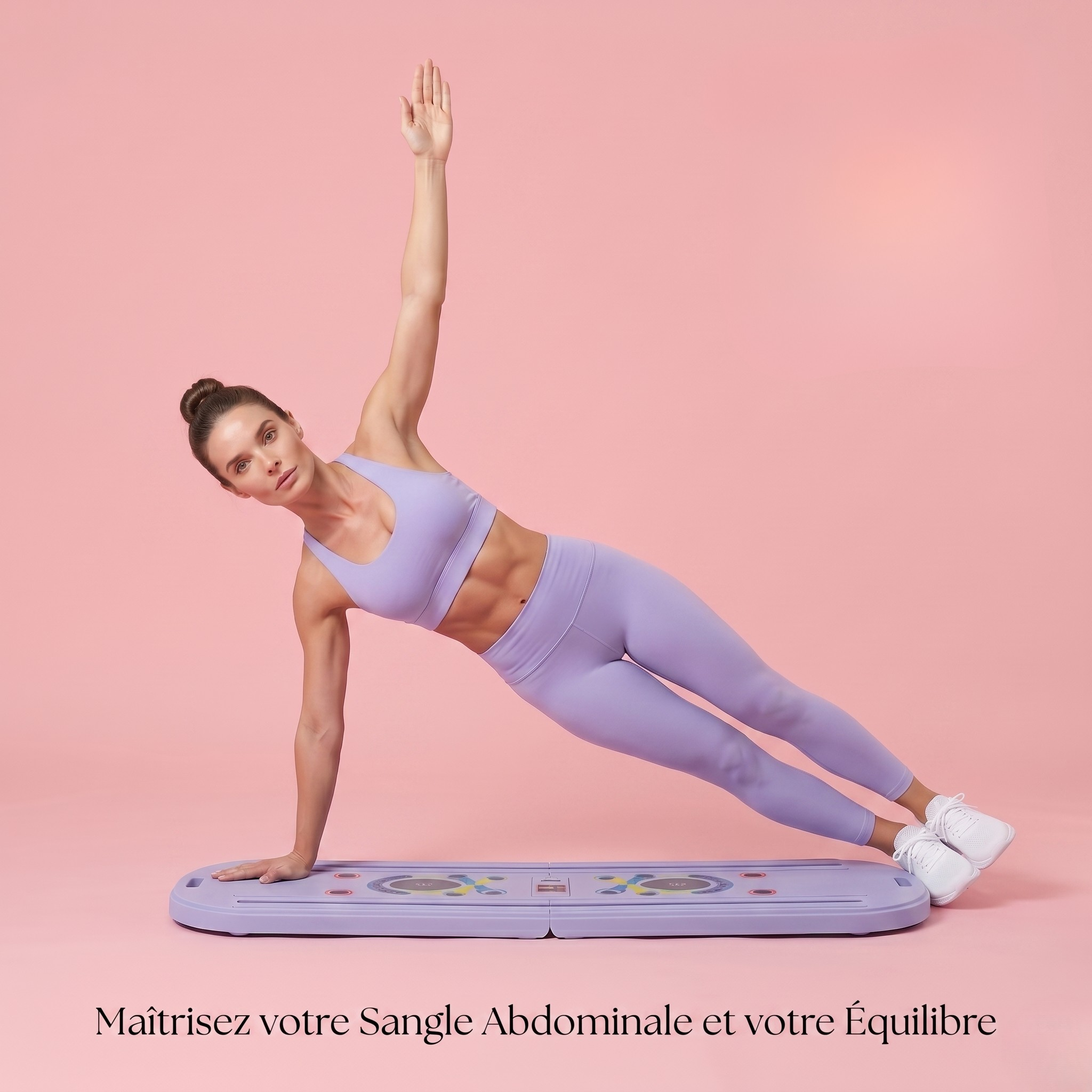 Draagbare Pilates Reformer PRO – Bar + Plank & Weerstand