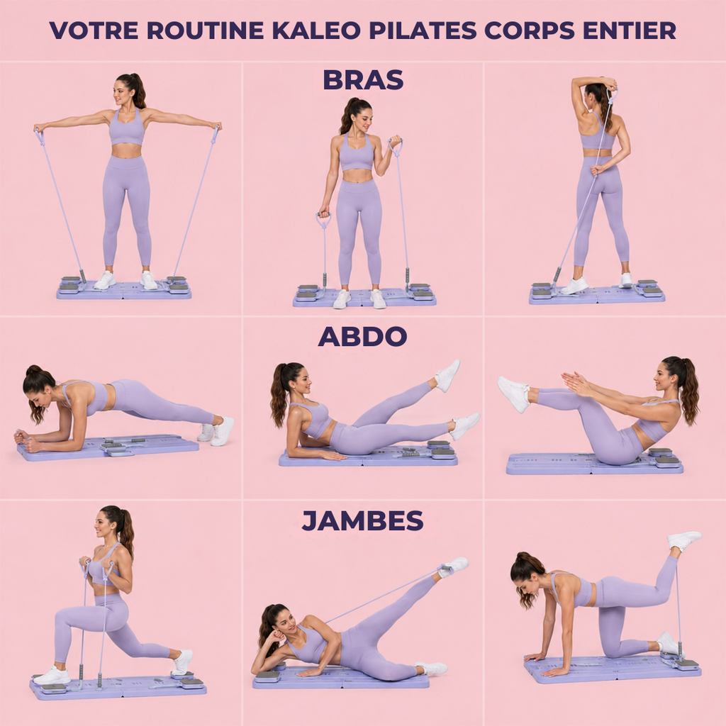Draagbare Pilates Plank – Multifunctionele Plank & Weerstand